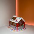 3caf252e-a8ca-4739-ba55-a5b997e4bd69.jpg 3D-Datei #XMASCULTS. LEBKUCHENHAUS-BAUSATZ・3D-druckbare Vorlage zum herunterladen