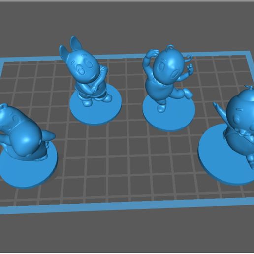 🎲 The Backyardigans・ STL File for 3D printing・Cults