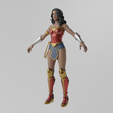 Wonder-Woman0017.png Wonder Woman Lowpoly Rigged