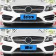 Captura5.jpg Front Lips Mercedes Benz C-Class W205 C200L C180L C180 C200 C220 C250 C300 C350 C400 C450 AMG C43 C63 2015-2019