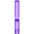 Gerber Armbar Clip, w bit holder.stl Gerber Armbar Drive Pocket Clip With Bit Holder
