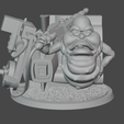 x1.png SLIMER PROTON PACK THE REAL GHOSTBUSTERS 3D print model