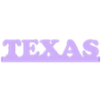 Texas.stl USA States Names