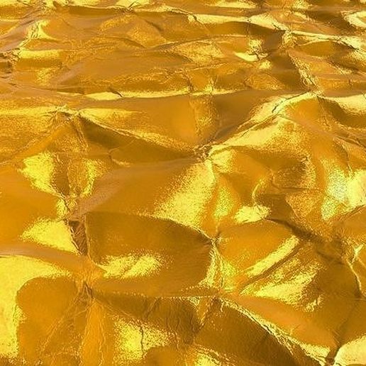 Gold Paper PBR Texture 3D model