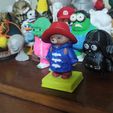 IMG_20250521_181213.jpg V.2 Beloved Blue Duffel Coat Bear with Red Hat Bust (Multi-Color)