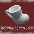 15.jpg Snowman & Boot Christmas Mug Set – Festive Miniature Cups for Dollhouses and Dioramas