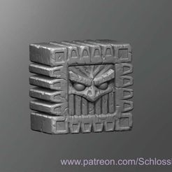 Thwomp.jpg Бесплатный STL файл Thwomp・План 3D-печати для скачивания