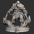 231321.jpg Orc DnD sculpted figurine mini 3d Printing no textures 3D print model