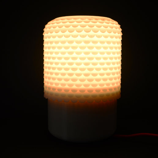 02-1.png Download free STL file Tile Lamp • 3D printing template, leFabShop