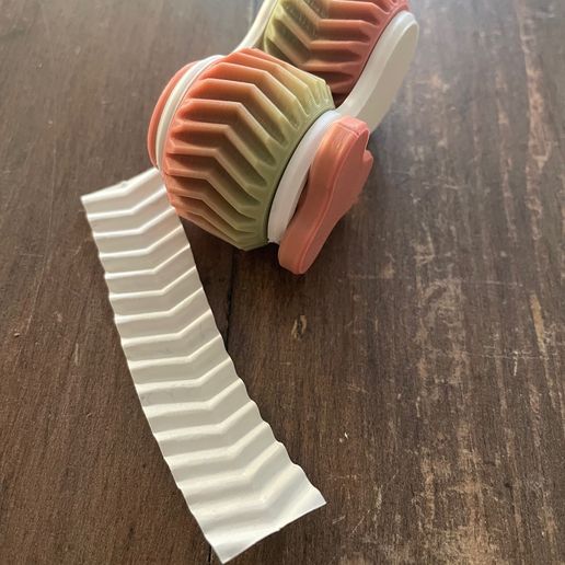 IMG_3230.jpg Commercial use gear fidget toy stim tool paper crinkler spinner