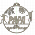 Boule-modele-PAPA.png Christmas ball soccer