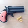 IMG20230819142804.jpg Remington Derringer Model 95 Cap Gun BB 6mm Fully Functional Scale 1:1