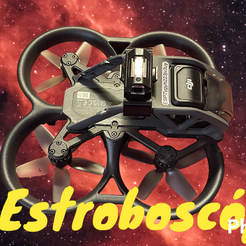 space.png Free STL file DJI AVATA LEDS SUPPORTS by Paul Pastecchi・Design to download and 3D print
