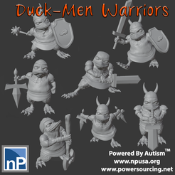 Duck_Men_Paid_Medium_All.png Fantasy Duck-Men Warriors