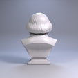 frame_0003.png 卡尔-马克思 - 半身雕像 3D 打印模型 STL 文件，可打印半身雕像