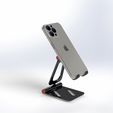 mobile-phone-stand.jpg Modern Mobile Phone Stand  (charge and watch)