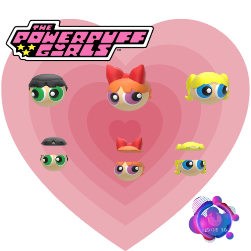 3D file Power Puff Girls Sweet Bowl (Power Puff Girls Sweet Bowl) ????