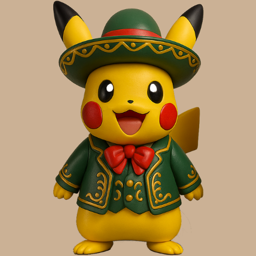 👾 Pikachu mariachi・ STL File for 3D printing・Cults