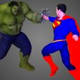 tt_00000.jpg Superman VS Hulk Statuette