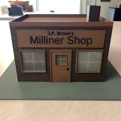 IMG_2515.jpg Fichier STL La boutique de chapellerie de J.P. Brown・Plan pour imprimante 3D à télécharger