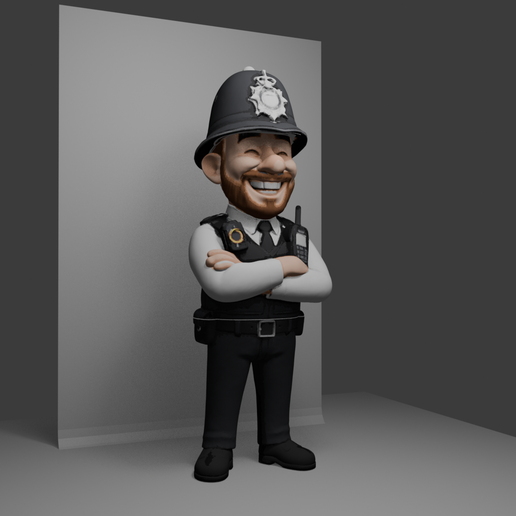 Metro Police 3D model