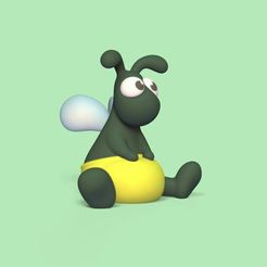 Cod316-Cartoon-Firefly-2.jpeg Файл 3D Мультфильм Светлячок・Дизайн 3D-печати для загрузки3D
