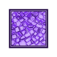 25mm_square_base_cobblestone__010.stl 10x 25mm square base with cobblestone ground (+toppers)