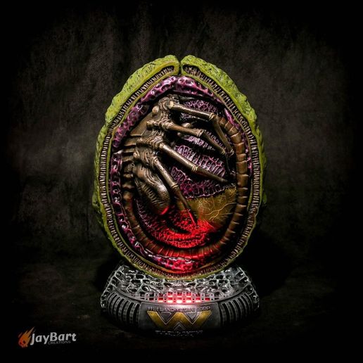 🥚 Weyland-Yutani Facehugger Xenomorph Specimen Egg: Cross