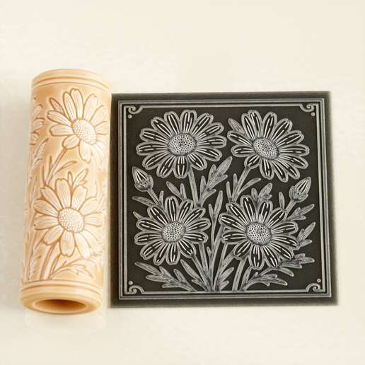 Daisy Texture Roller 3D model