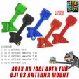 1-apex-hd-dc-evo-dji-o3-antenna-mount-1.jpg Impulserc Apex HD / Apex Evo / Apex DC Dji O3 Antenna Mount