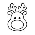 314674100_1524167014722315_8208666276140712412_n.jpg Festive Reindeer 3D Cookie Cutter