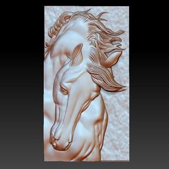 horseHead1.jpg Free STL file horse・3D printable model to download