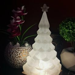 Tealight Christmas tree (vase mode)