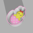 Girl-chicken-in-the-shell-2.png Girl chicken in the shell Bath Bomb Mold