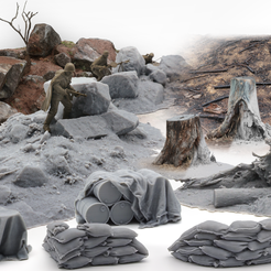 KS_profile_Pic.png Download file 3D Scanned Trees and 3D Printable Wargaming Scatter Terrain • Design to 3D print, YL_Tabletop