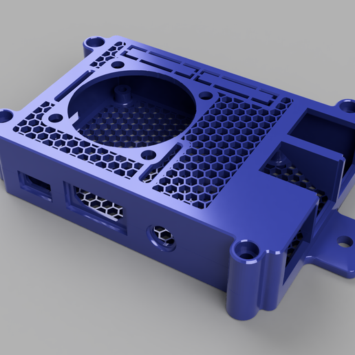 729b6399-1779-4b19-a453-b95d71934ca9.png 40mm Fan Top case for  "Raspberry Pi 3B+ Case" by mkellsy