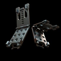 untitled.234.jpg Fichier STL Clip de ceinture tactique - impression en place・Modèle à télécharger et à imprimer en 3D