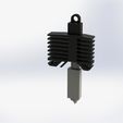 Hotend-2.jpg STL file Bambu Lab Hotend Key Chain・3D print design to download