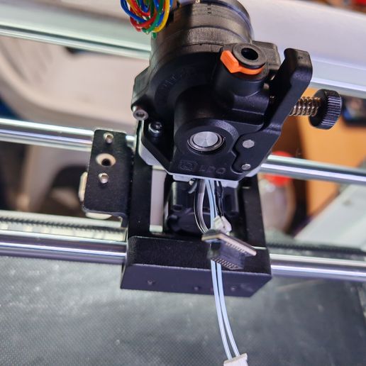 Creality CR 5 Pro H MOD Klipper Bambulab Hotend Orbiter direct drive - 3D model önizlemesi