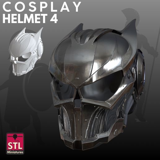 Cosplay Helmets STL – Collectible 3D Models
