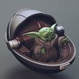 pod3.jpg Baby Yoda - Using The Force and Sleeping - Fan Art