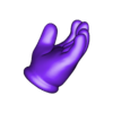 HAND_LEFT_MARIO.stl MARIO BROS  GALAXY