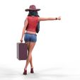 Hitchhiking_1.4.74.jpg Hitchhiking Waiting Girl with old baggage