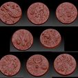 25mmBases.jpg Fichier OBJ Bases de 25 mm du domaine du plaisir・Plan à imprimer en 3D à télécharger