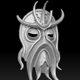 4.png STL file Cultist mask・3D printing template to download