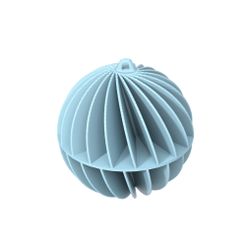 KOULE03-AXONO-LIGHTBLUE.jpg Télécharger fichier STL XMAS BALL 03 • Plan pour impression 3D, martin_zampach