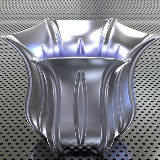 Silver Bowl - 3D model önizlemesi