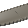 upper-mold-1500.png 1500 Front Wing for Kitesurf or foiling_3D print