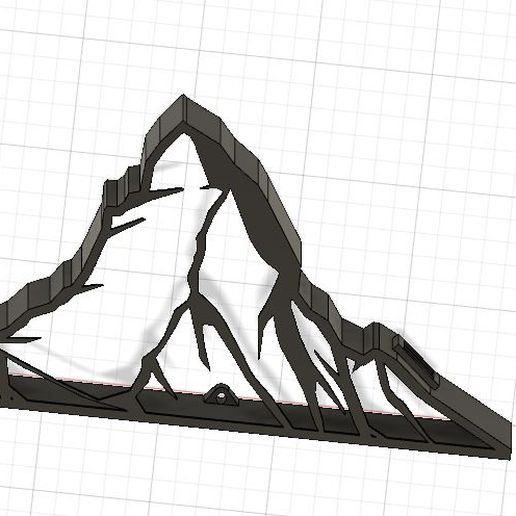Download STL file Matterhorn LED Lamp • 3D printer model ・ Cults