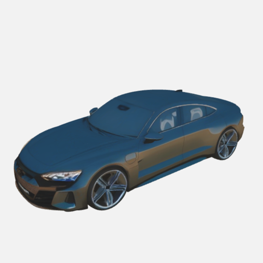 Modern Sports Car Display Model